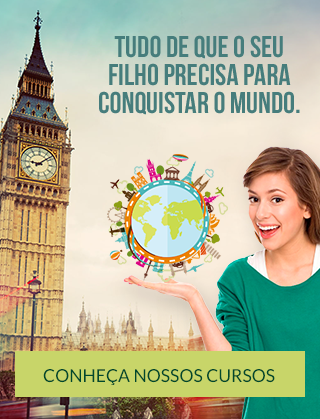 moça segurança um mundo, atrás dela está o big ben, de Londres